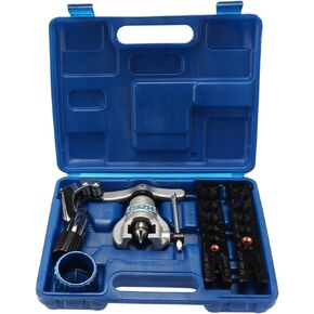 uxcell Flaring Tools Set, Hydraulic Tube Flare Kit 45 Degree Eccentric Cone Head