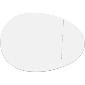 X AUTOHAUX Right Passenger Side RH Mirror Glass with Adhesive for BMW for Mini Cooper 2007-2015