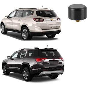Custom Antenna Delete Cap for Chevy GMC Cadillac Ford Lincoln Buick Mercury Select Models, Stylish Antenna Cover for GM Car SUV Accessories, Car Wash Safe Proof, Black