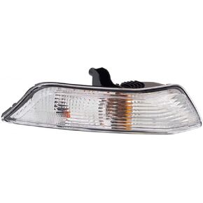CarLights360: For Ford Mustang 2015 2016 2017 Front Signal/Corner Light Assembly Driver Side w/Bulbs DOT Certified For FO2520191