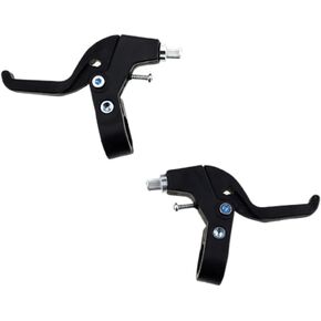 Kids Bicycle Brake Lever, 2PCS Kids Bicycle Brakes, Kids Handlebar Brake Lever Bicycle, Brake Lever for Children Bike Scooter Swing (Black)