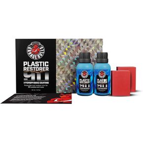 Car Plastic Restorer & Hydrophobic Trim Ceramic Coating Kit Long Lasting Coating Car Accessories 30ml, 1fl oz (2 Pack)