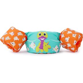 سترة نجاة للأطفال من Stearns Puddle Jumper، عوامات سباحة متغيرة الألوان للأطفال، سترة نجاة من النوع III معتمدة من USCG لحمام السباحة والشاطئ والبحيرة وركوب القوارب in Kuwait