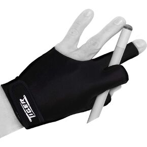 Billiard Glove - Black - for Left Hand by Tiger Products