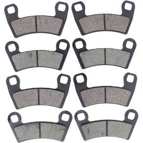 MOTOKU Front and Rear Brake Pads for Polaris RZR 900 2015-2020