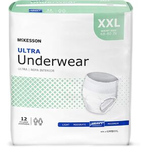 McKesson Ultra Underwear, Incontinence, Heavy Absorbency, XL, 56 Count in Kuwait