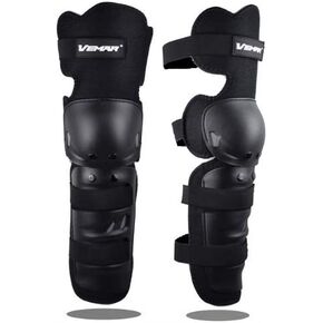 1 Pair of Motorcycle Knee Protector, Movable Knee Shin Guard Pads with Adjustable Knee Cap Pads Protective Armor Gear for Adult Motorcycle Cycling Racing