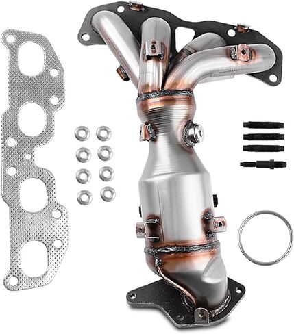 AUTOSAVER88 Catalytic Converter Exhaust Manifold w/Gasket Compatible with 2007 2008 2009 2010 2011 2012 2013 Altima 2.5L Stainless Steel Direct-Fit (EPA Compliant) in Saudi Arabia