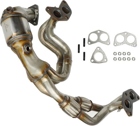 MAYASAF Catalytic Converter w/Gasket Kit Exhaust Manifold [2.5L] for Subaru 2006-2010 Forester/ 2006-11 Impreza/ 2006-09 Legacy/ 2006-09 Outback, for Saab 2006 9-2X 2.5L(EPA Compliant) in Saudi Arabia
