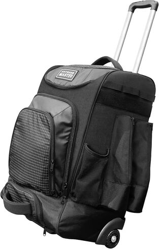 OutdoorMaster Rolling Baseball Bag Wheeled Baseball Bat Backpack with 4 Bat Pockets in Saudi Arabia