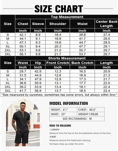COOFANDY Men's 2 Pieces Outfits Casual Quarter Zip Polo T Shirt and Shorts Set Athletic Jogging Summer Tracksuit in Kuwait