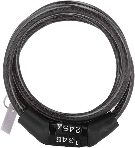 قفل دراجة مشفر، قفل كابل دراجة عالي القوة، للمنزل الدراجة in Kuwait