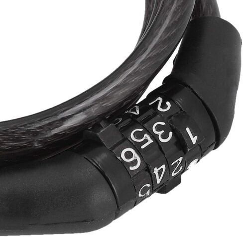 قفل دراجة مشفر، قفل كابل دراجة عالي القوة، للمنزل الدراجة in Kuwait