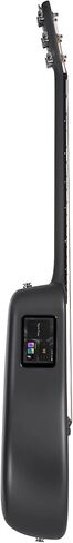 Lava Music ME 3 38" Touchscreen Acoustic Electric SmartGuitar with Gig Bag (Gray) Bundle with Kopul 10' Instrument Cable, Fender 12-Pack Picks, and Gator Guitar Stand in Saudi Arabia