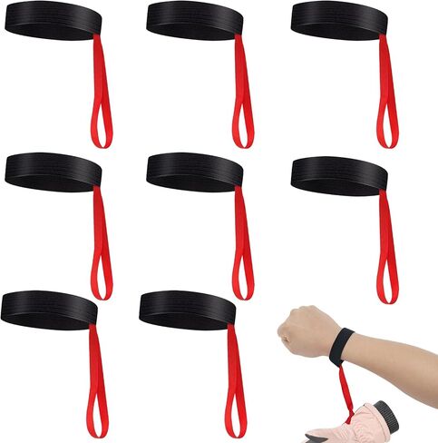 8 قطع من القفازات الرياضية، حزام أمان، قفاز تزلج مرن، حزام معصم لتعليق القفازات، ملحقات مثالية للتزلج، والتزلج على الجليد، وتسلق الجبال in Kuwait