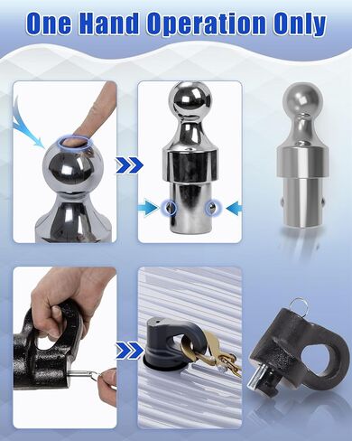 طقم كرة وصلة ربط معقوفة بنظام Puck، طقم وصلة ربط معقوفة (استبدال 60692,31000 رطل)، مناسب لـ 2016-2020 Silverado/GMC Sierra 2500/3500HD، Nissan Titan XD؛2013-2021 Ford F-250/350 Super Duty in Kuwait