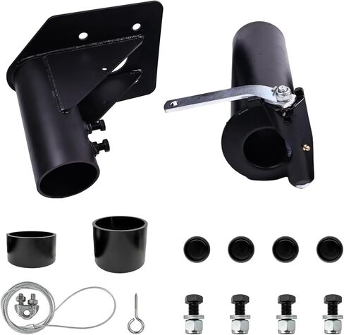 12"-17" Adjustable 5th Wheel RV to Gooseneck Adapter Hitch to Gooseneck 2 5/16" Ball，24,000 Pound Rating Adapter Hitch to Gooseneck for RV Camper. in Saudi Arabia