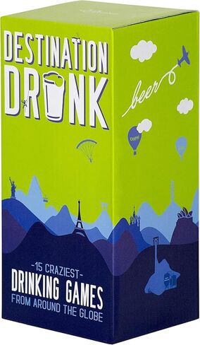 Destination Drink - 15 لعبة شرب أكثر جنونًا من جميع أنحاء العالم (ألعاب حفلات للبالغين من اليابان وبيرو وألمانيا وروسيا والمزيد) in Kuwait