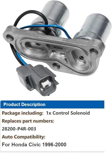 Automatic Transmission Shift Control Solenoid Fits for 1996-2000 Honda Civic, OE Replacement, 28200P4R003 in Saudi Arabia