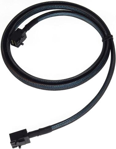 كابل Mini-SAS إلى Mini SAS HD داخلي SFF-8643 إلى SFF-8643 لمحول Mini SAS إلى Sata بطاقة تحكم Raid (طول 1 متر) in Kuwait