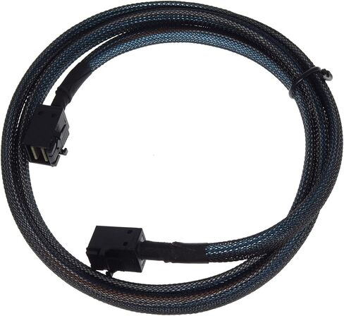 كابل Mini-SAS إلى Mini SAS HD داخلي SFF-8643 إلى SFF-8643 لمحول Mini SAS إلى Sata بطاقة تحكم Raid (طول 1 متر) in Kuwait