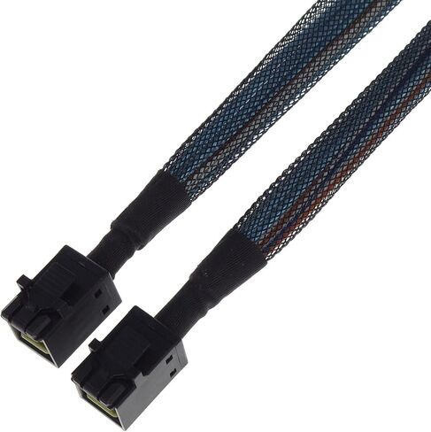 كابل Mini-SAS إلى Mini SAS HD داخلي SFF-8643 إلى SFF-8643 لمحول Mini SAS إلى Sata بطاقة تحكم Raid (طول 1 متر) in Kuwait