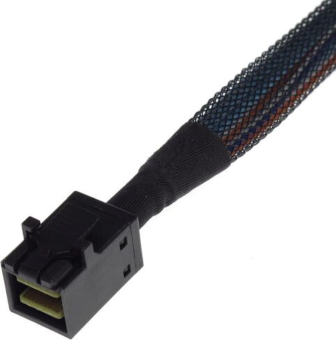 كابل Mini-SAS إلى Mini SAS HD داخلي SFF-8643 إلى SFF-8643 لمحول Mini SAS إلى Sata بطاقة تحكم Raid (طول 1 متر) in Kuwait