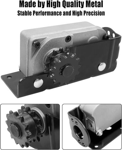 TIKSCIENCE استبدل R25076-1 12V RV علبة التروس المنزلقة مع دعامة تثبيت 13 ضرس أسنان مناسب للمحرك R25076 R25074 R25075 in Saudi Arabia