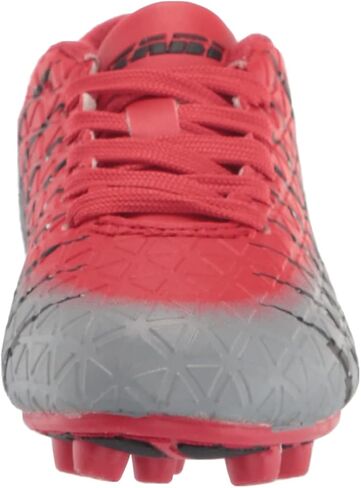 Vizari Unisex-Child Bolt Fg Red/Black/Silver Soccer Shoe in Saudi Arabia
