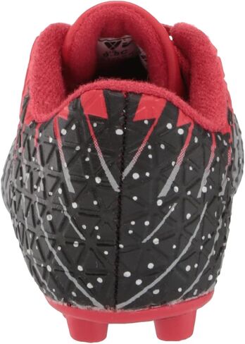 Vizari Unisex-Child Bolt Fg Red/Black/Silver Soccer Shoe in Saudi Arabia