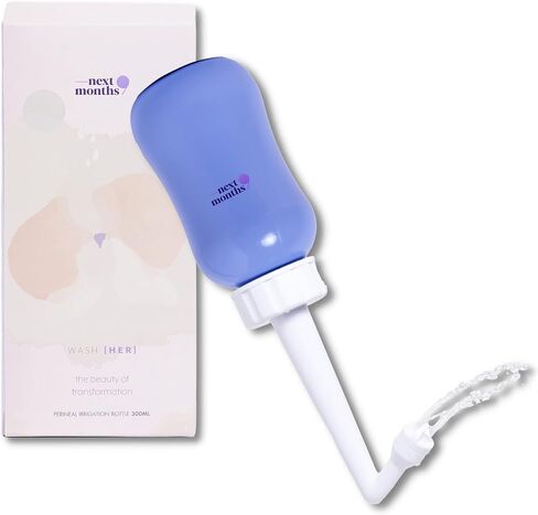 زجاجة بيري - زجاجة بيري سعة 300 مل للعناية بعد الولادة - غسالة الزجاجة رأسًا على عقب لاستعادة العجان - زجاجة الدوش المضغوطة للتهدئة السريعة والإغاثة - زجاجة بيديت بعد الولادة in Kuwait