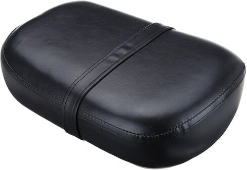Black Synthetic Leather Motorcycle Pillion Passenger Rear Seat Compatible with 1998-2003 Honda Shadow ACE VT750 VT750C VT750CD in Saudi Arabia