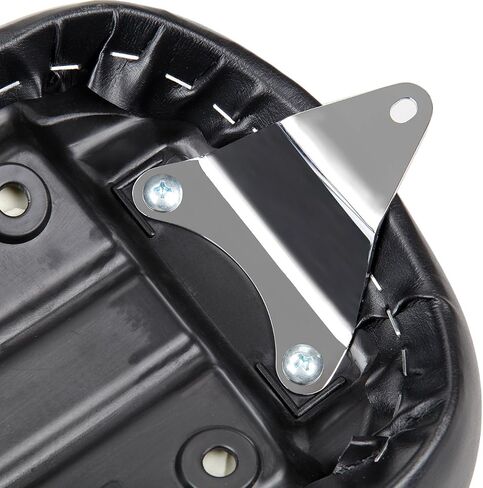 Black Synthetic Leather Motorcycle Pillion Passenger Rear Seat Compatible with 1998-2003 Honda Shadow ACE VT750 VT750C VT750CD in Saudi Arabia