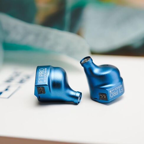 شاشات HiFiGo NiceHCK F1 Pro مقاس 14.2 مم داخل الأذن، سماعات داخل الأذن سلكية من الجيل الجديد مع مغناطيس N55 وغشاء 2 مم (3.5 مم) in Kuwait