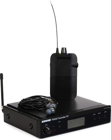 نظام مراقبة شخصي لاسلكي داخل الاذن من شور PSM300 P3TR112TW مع سماعات SE112، Twinpack - نطاق G20 in Saudi Arabia