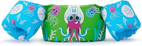 سترة نجاة للأطفال من Stearns Puddle Jumper، عوامات سباحة متغيرة الألوان للأطفال، سترة نجاة من النوع III معتمدة من USCG لحمام السباحة والشاطئ والبحيرة وركوب القوارب in Saudi Arabia