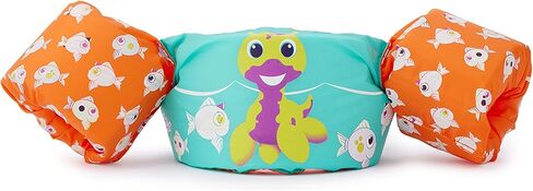 سترة نجاة للأطفال من Stearns Puddle Jumper، عوامات سباحة متغيرة الألوان للأطفال، سترة نجاة من النوع III معتمدة من USCG لحمام السباحة والشاطئ والبحيرة وركوب القوارب in Kuwait