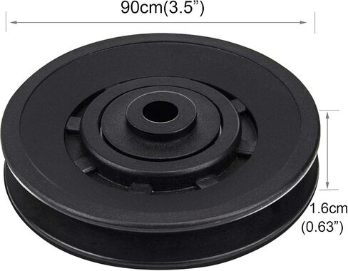KYLIN SPORT 90mm Universal Wearproof Abration Bearing Pulley Wheel for Gym Equipment Part in Saudi Arabia