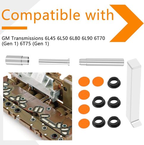 مجموعة أدوات تثبيت مفتاح الضغط 124740-TL30 المتوافقة مع ناقل الحركة GM 6L45 6L50 6L80 6L90 6T70 (الجيل 1) 6T75 (الجيل 1) تعمل مع طقم إصلاح مفتاح الضغط F/124740-30K in Saudi Arabia