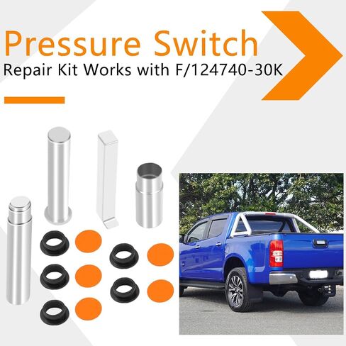 مجموعة أدوات تثبيت مفتاح الضغط 124740-TL30 المتوافقة مع ناقل الحركة GM 6L45 6L50 6L80 6L90 6T70 (الجيل 1) 6T75 (الجيل 1) تعمل مع طقم إصلاح مفتاح الضغط F/124740-30K in Saudi Arabia