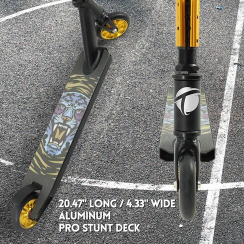 TENBOOM Stunt Scooter for Teens Adults and Kids 8 Years and Up for Boys and Girls Who Want to Play Stunt Action Cool Stunt Scooter Can Be Used for BMX Stunts in Kuwait