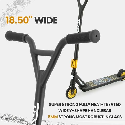 TENBOOM Stunt Scooter for Teens Adults and Kids 8 Years and Up for Boys and Girls Who Want to Play Stunt Action Cool Stunt Scooter Can Be Used for BMX Stunts in Kuwait