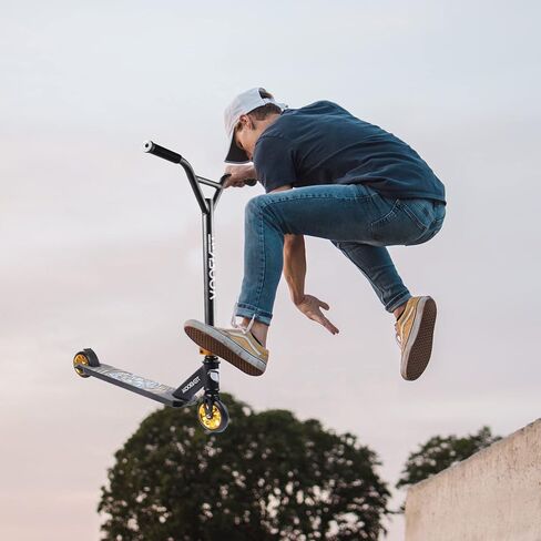 TENBOOM Stunt Scooter for Teens Adults and Kids 8 Years and Up for Boys and Girls Who Want to Play Stunt Action Cool Stunt Scooter Can Be Used for BMX Stunts in Kuwait