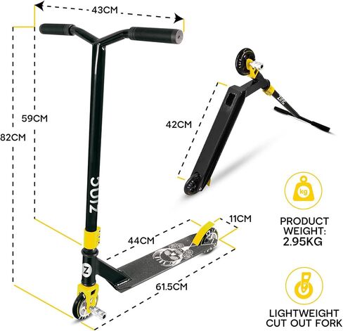 زنك - سكوتر فويد ستانت، أصفر in Kuwait