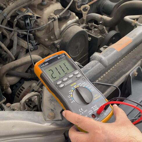 مجموعة المشبك الحثي الرقمي للسيارات والإشارة، جهاز متعدد ذكي لجهد التيار المتردد/التيار المستمر، التيار، زاوية السكن، عرض النبض، مقياس سرعة الدوران بالبنزين 600 ~ 12000 دورة في الدقيقة، مثالي للسيارة والاستخدام المنزلي in Kuwait