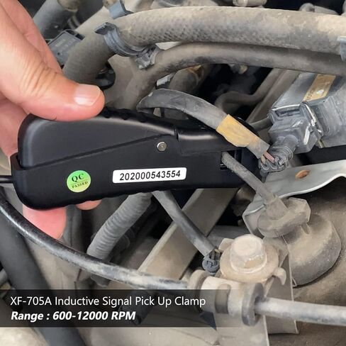 مجموعة المشبك الحثي الرقمي للسيارات والإشارة، جهاز متعدد ذكي لجهد التيار المتردد/التيار المستمر، التيار، زاوية السكن، عرض النبض، مقياس سرعة الدوران بالبنزين 600 ~ 12000 دورة في الدقيقة، مثالي للسيارة والاستخدام المنزلي in Kuwait