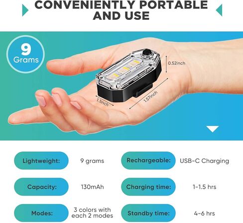 ضوء ستروب بدون طيار متوافق مع طائرات DJI بدون طيار، إضاءة مضادة للتصادمات FAA، 3 ألوان أضواء LED للرحلات الليلية in Kuwait