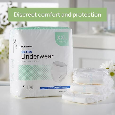 McKesson Ultra Underwear, Incontinence, Heavy Absorbency, XL, 56 Count in Kuwait