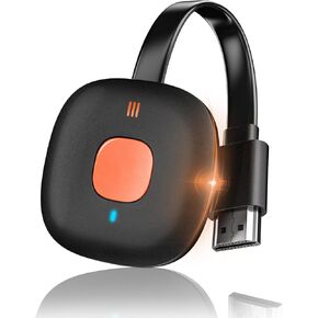 Wireless HDMI Display Dongle Adapter, Streaming Devices for TV, TIMBOOTECH WiFi Streaming Video Receiver for Phone/Pad/OS/Android/PC/MacOS to TV/Projector/Monitor, Support Miracast, DLNA, Airplay