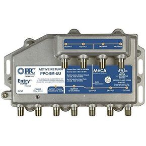 PPC Entry Series Active Return 9-Port MoCA Amplifier Model: PPC-9M-U/U